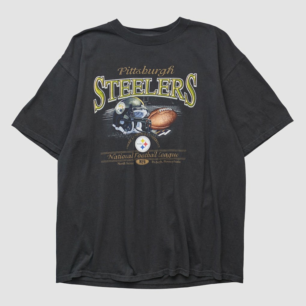 Pittsburgh Steelers NFL 2000s T-shirt - Black Vintage sale