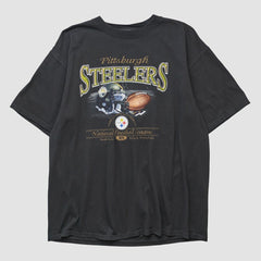 Pittsburgh Steelers NFL 2000s T-shirt - Black Vintage sale