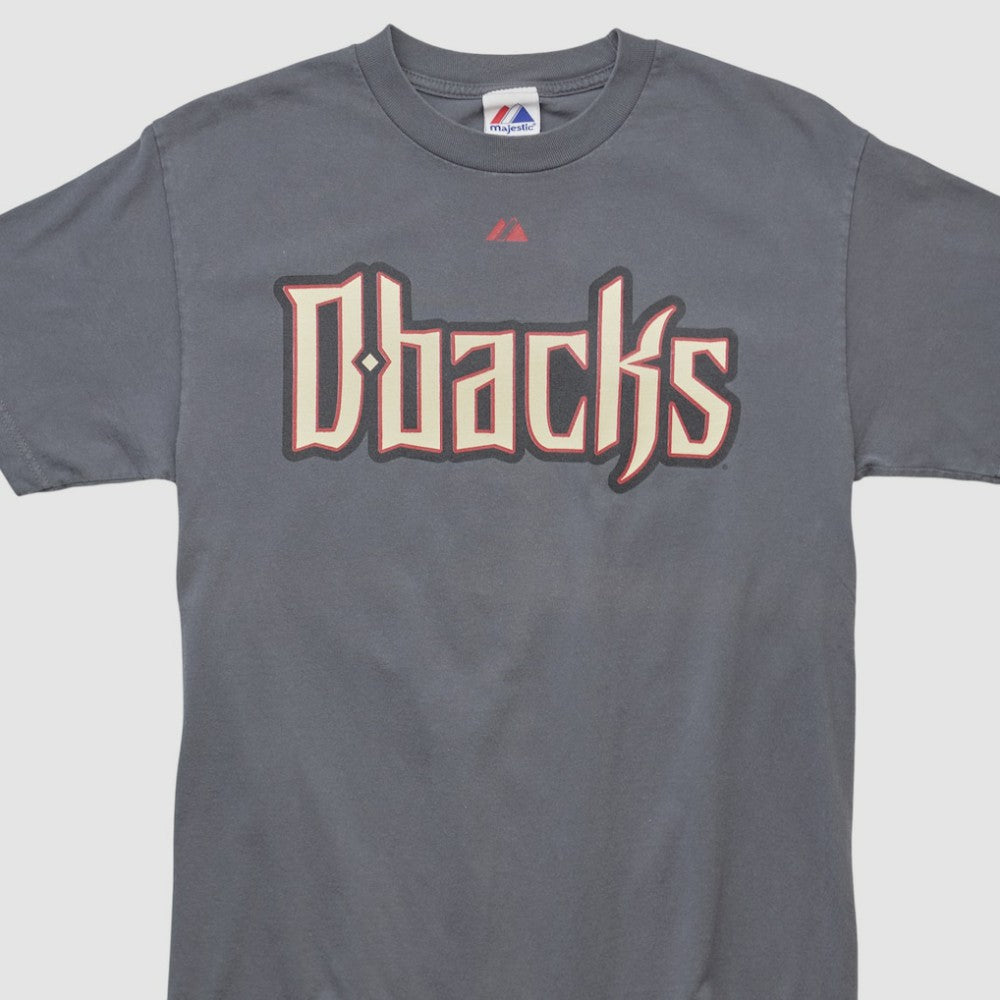 Arizona Diamondbacks Majestic 2010s T-shirt Charcoal Vintage