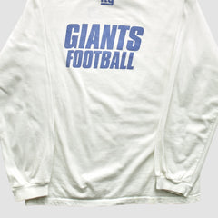 New York Giants 2000s Long Sleeve T-shirt - White Vintage cheap