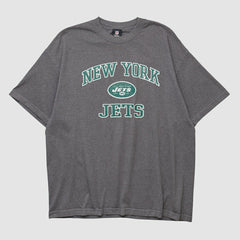 New York Jets NFL 2010s T-shirt - Dark Heather Gray Vintage outlet
