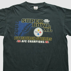 Pittsburgh Steelers NFL 2006 T-shirt - Black Vintage cheap