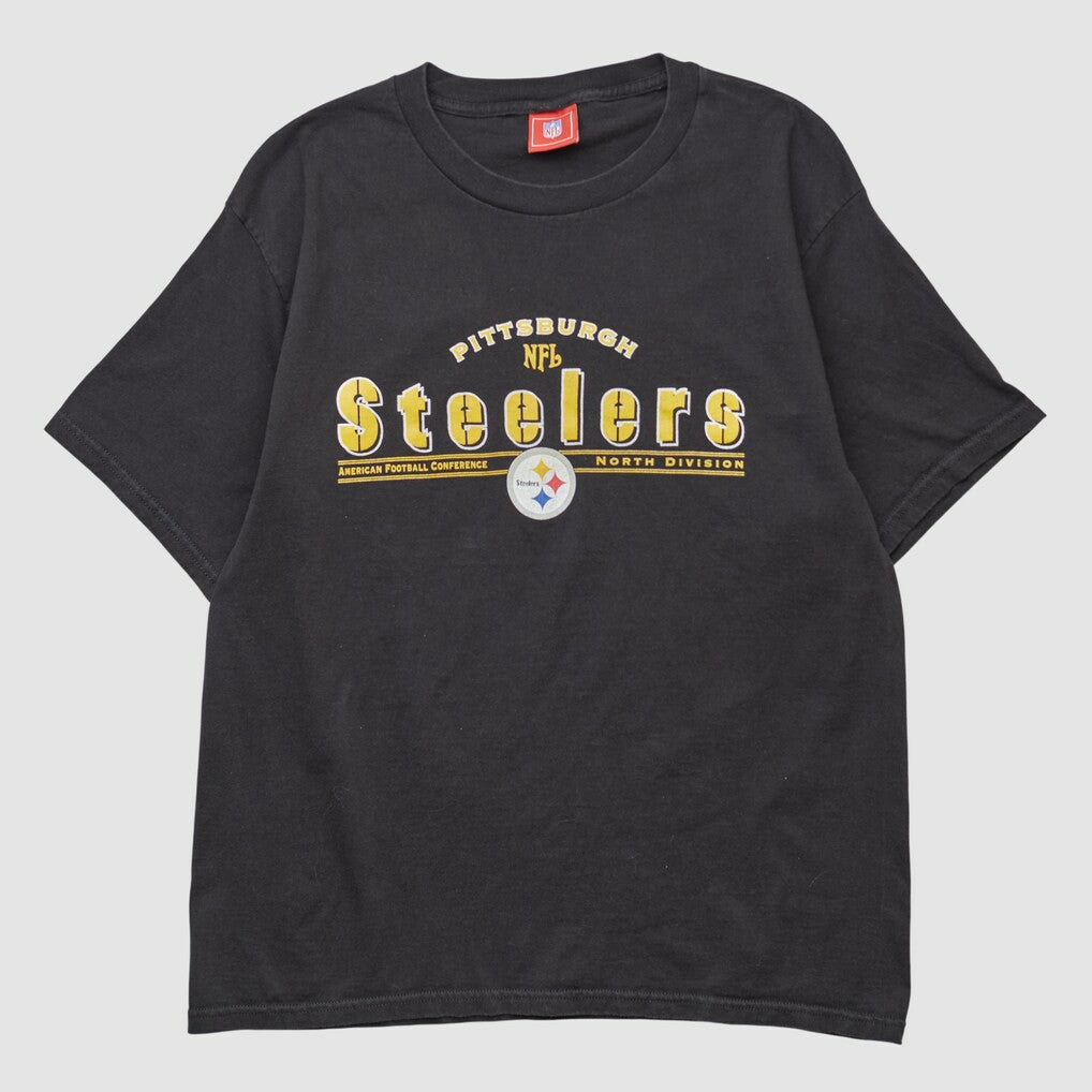 Pittsburgh Steelers NFL 2000s T-shirt - Black Vintage on sale