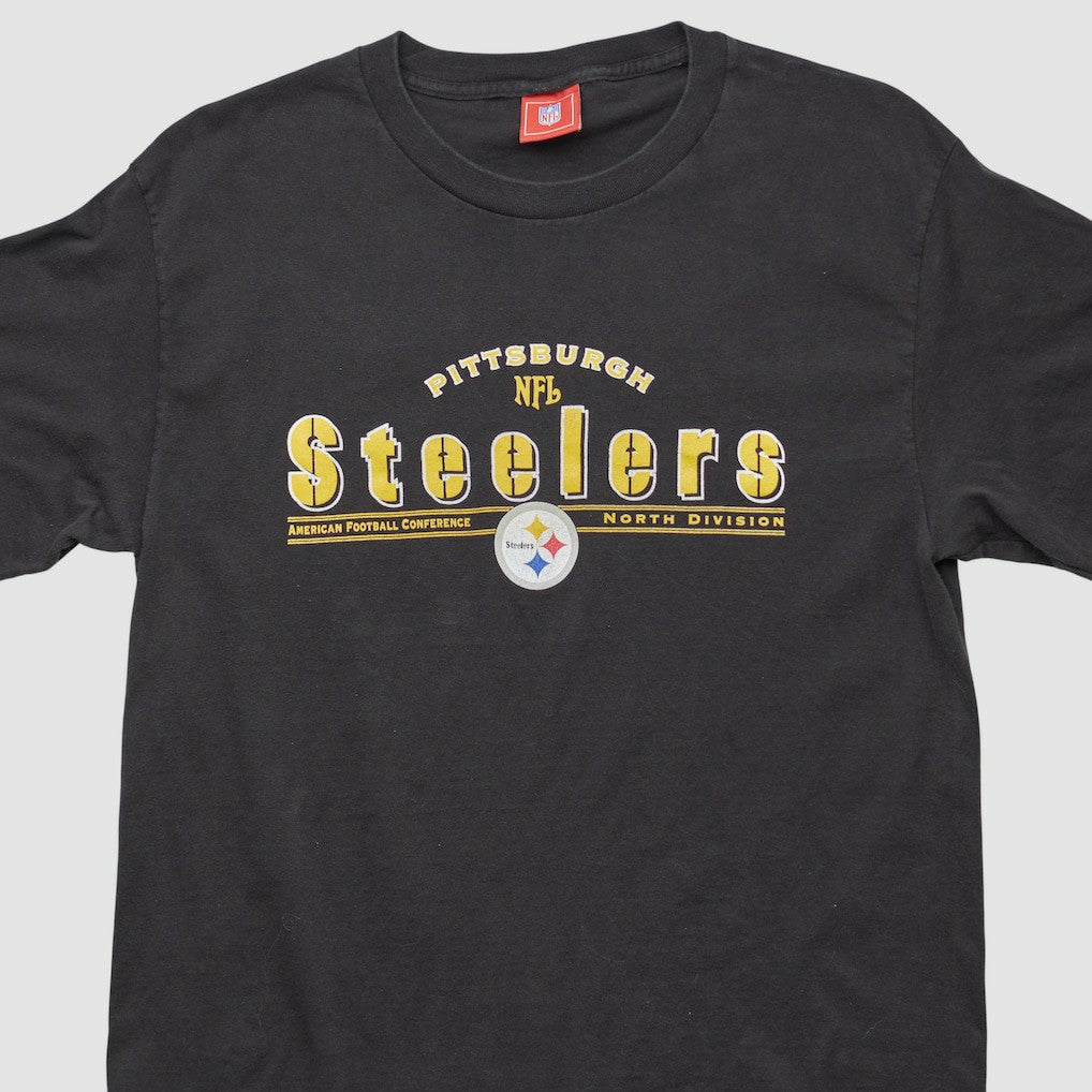 Pittsburgh Steelers NFL 2000s T-shirt - Black Vintage on sale