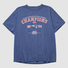 New England Patriots 2004 T-shirt - Navy Vintage sale