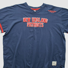 New England Patriots NFL 2000s Long Sleeve T-shirt - Navy Vintage discount