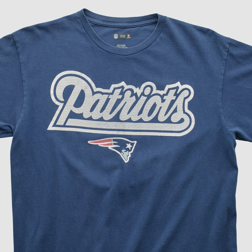New England Patriots NFL 2000s T-shirt - Navy Vintage cheap