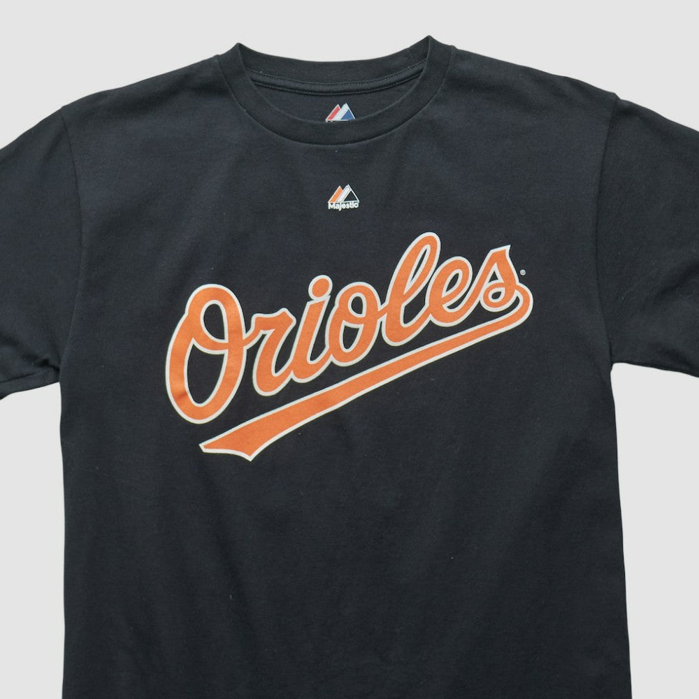 Baltimore Orioles Majestic 2000s T-shirt Black Vintage
