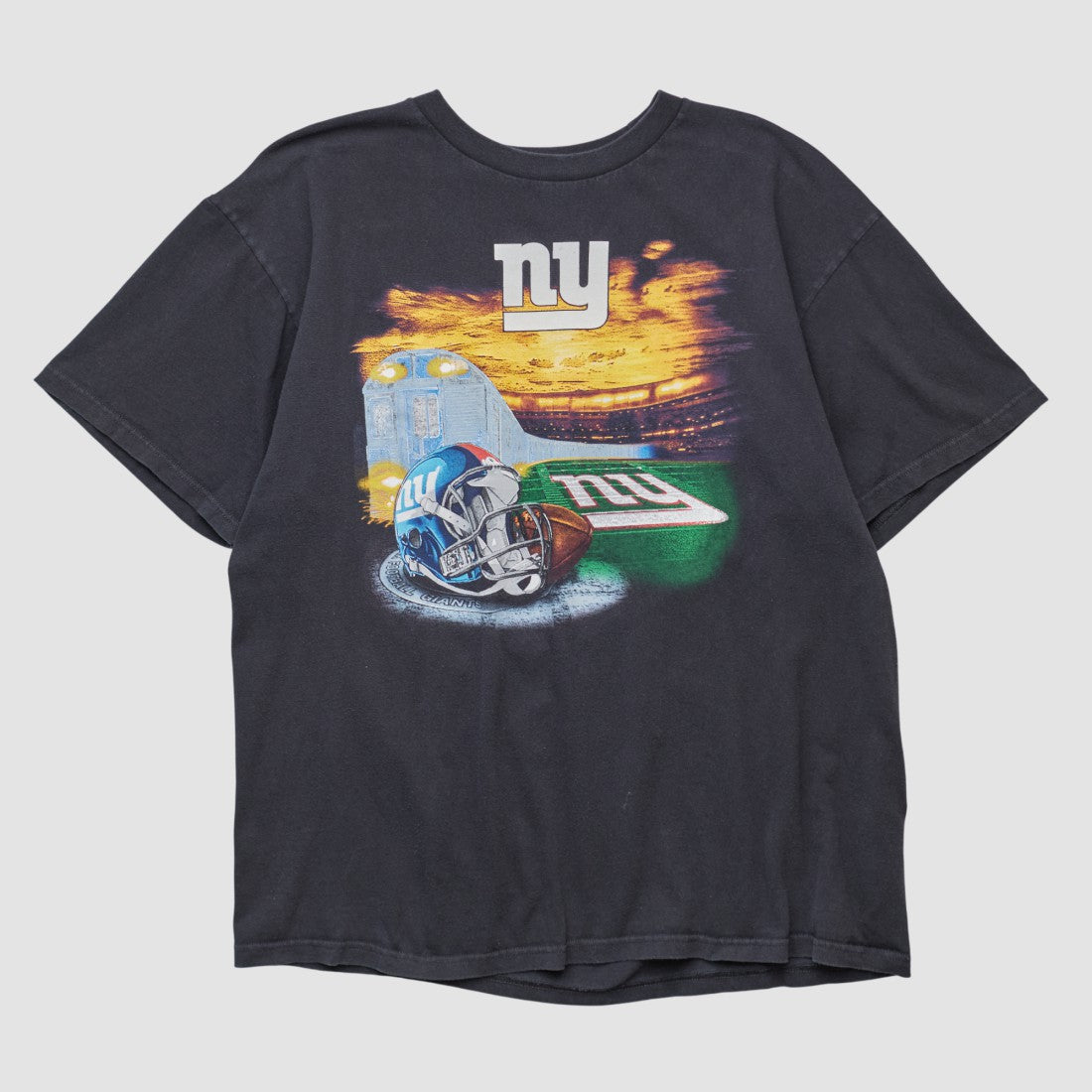 New York Giants NFL 2010s T-shirt - Black Vintage for sale