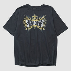 New Orleans Saints Reebok 2000s T-shirt - Black Vintage for sale