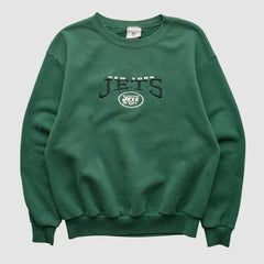 New York Jets NFL 2000s Pullover Sweatshirt - Green Vintage online