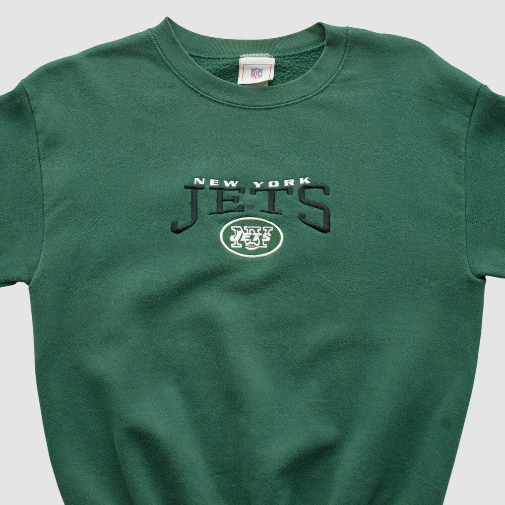 New York Jets NFL 2000s Pullover Sweatshirt - Green Vintage online