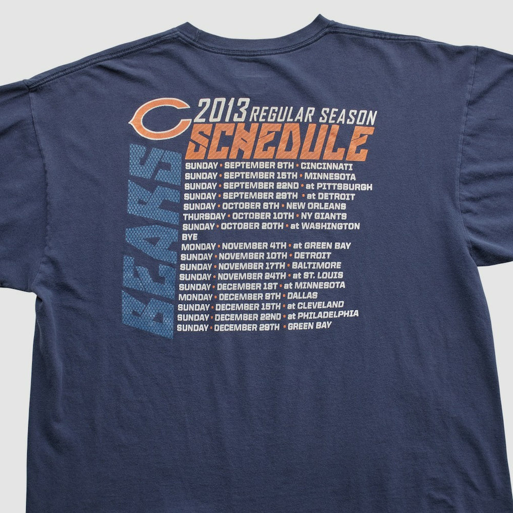 Chicago Bears NFL 2010s T-shirt - Navy Vintage discount
