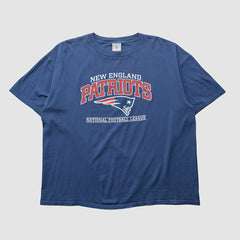 New England Patriots NFL 2000s T-shirt - Navy Vintage for sale