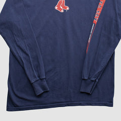 Boston Red Sox Lee Apparel 2000s Long Sleeve T-shirt Navy Vintage