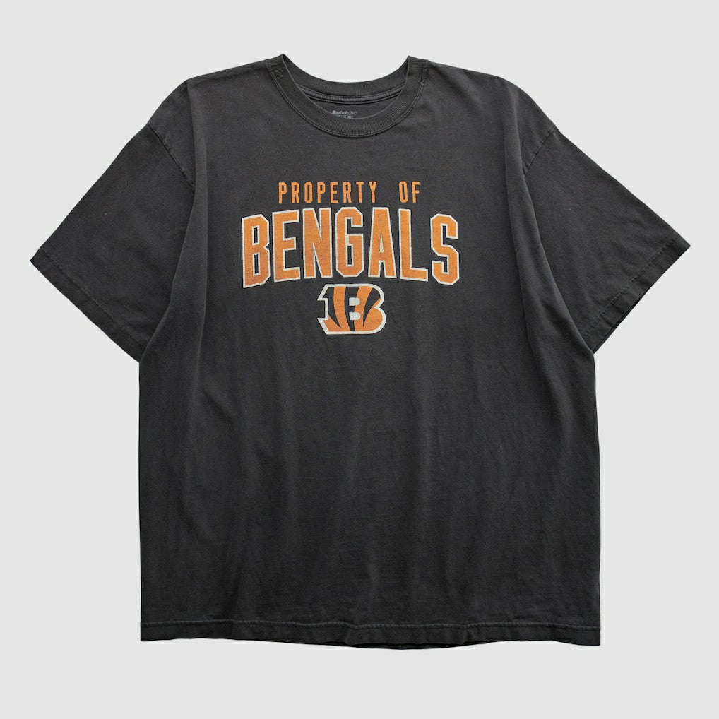 Cincinnati Bengals Reebok 2000s T-shirt - Black Vintage cheap