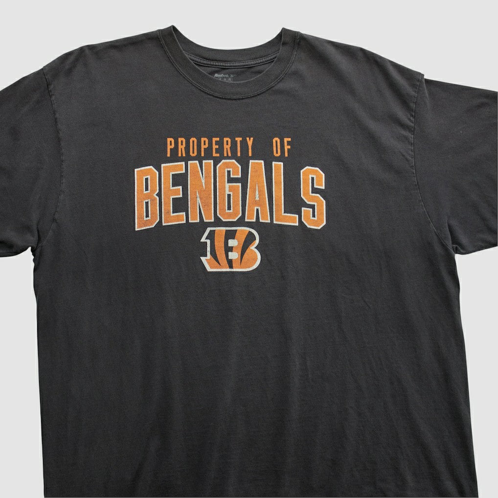Cincinnati Bengals Reebok 2000s T-shirt - Black Vintage cheap