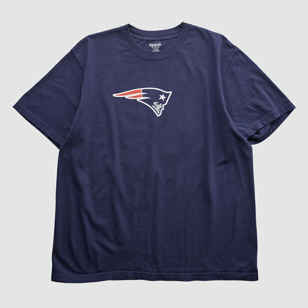 New England Patriots Reebok 2000s T-shirt - Navy Vintage cheap