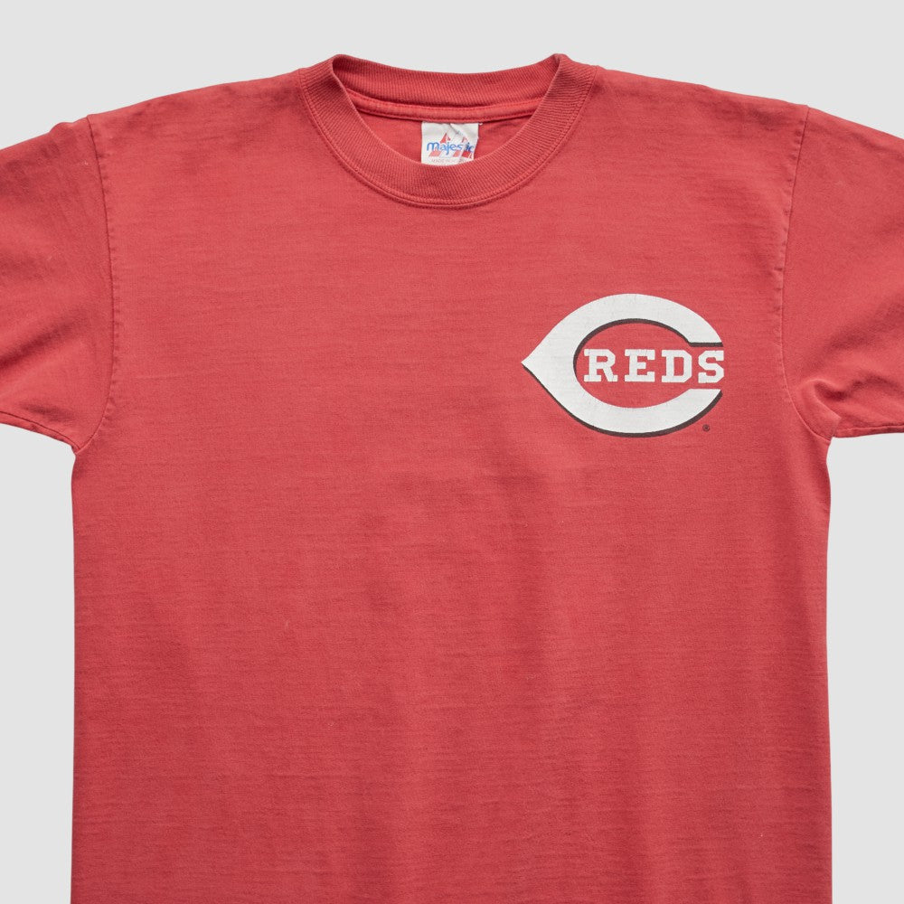 Cincinnati Reds Majestic 2000s T-shirt Red Vintage