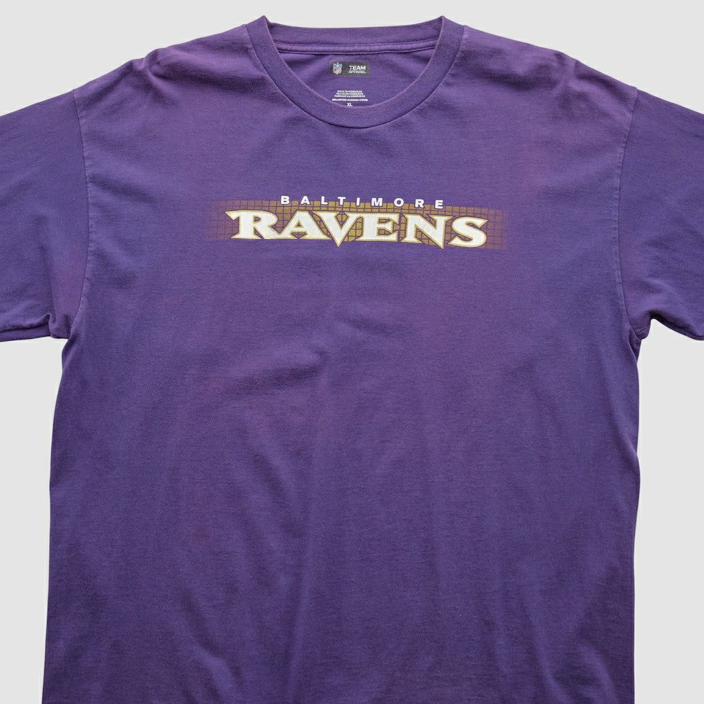 Baltimore Ravens NFL 2010s Long Sleeve T-shirt - Purple Vintage cheap