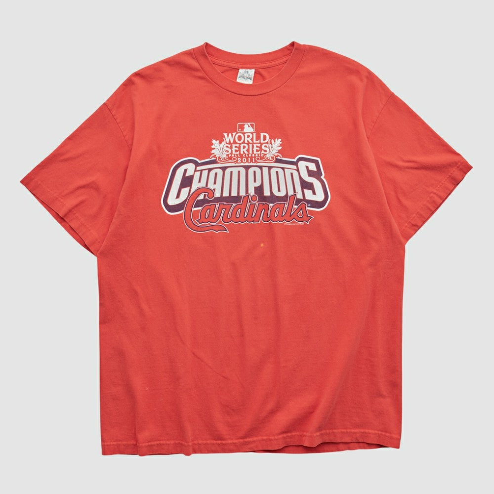 St. Louis Cardinals Alstyle 2011 T-shirt Red Vintage