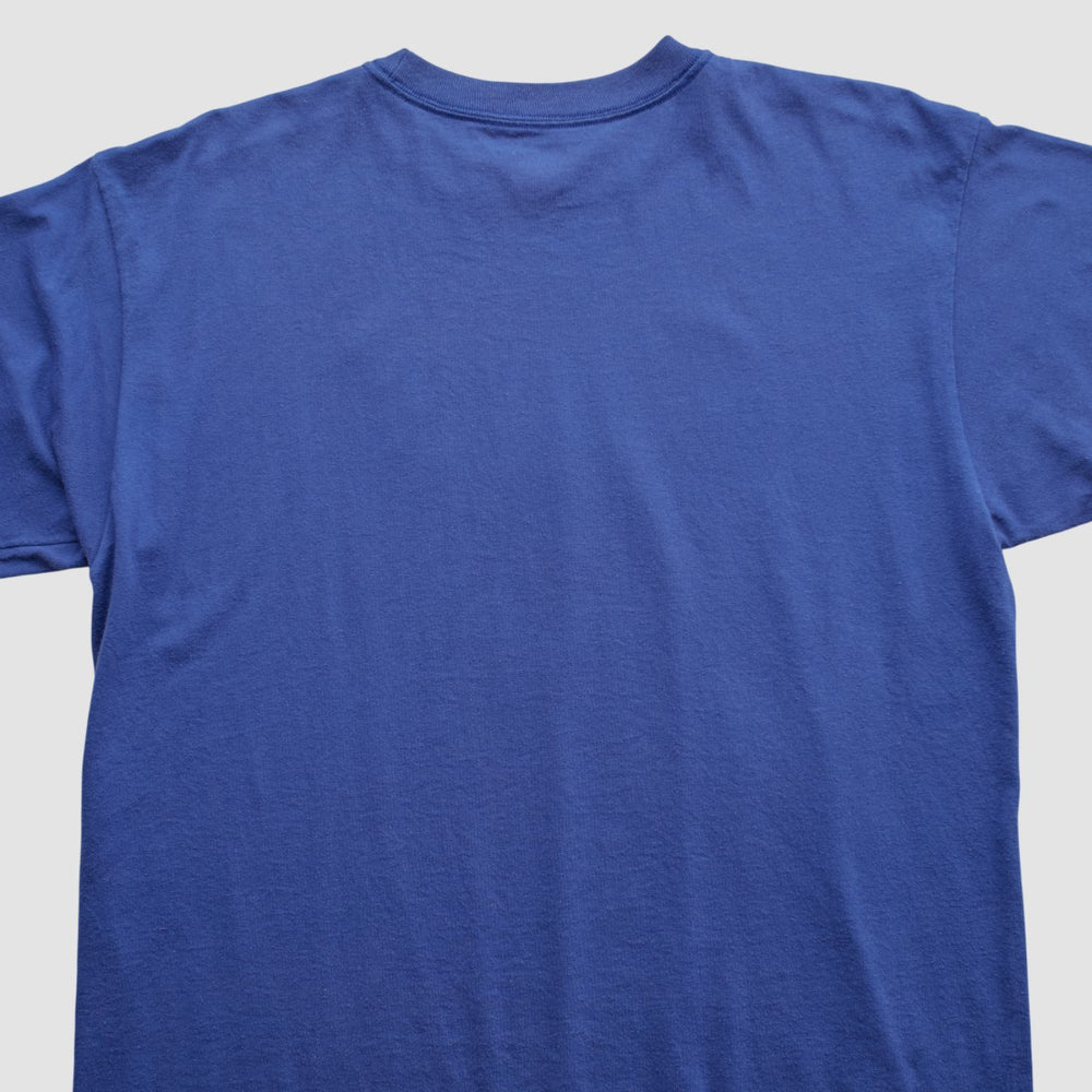 New York Giants Reebok 2000s T-shirt - Blue Vintage sale