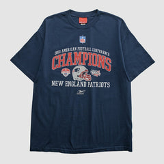 New England Patriots Reebok 2001 T-shirt - Navy Vintage online
