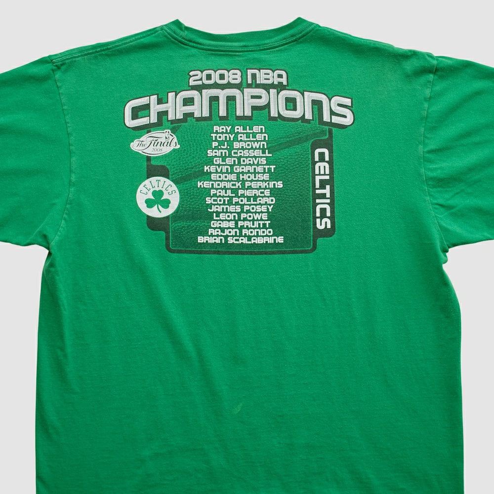 Boston Celtics 2008 T-shirt - Green Vintage outlet