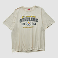 Pittsburgh Steelers NFL 2000s T-shirt - Beige Vintage on sale