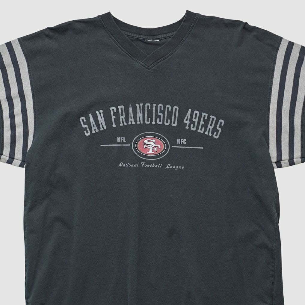 San Francisco 49ers 2000s Pullover Sweatshirt - Black Vintage discount
