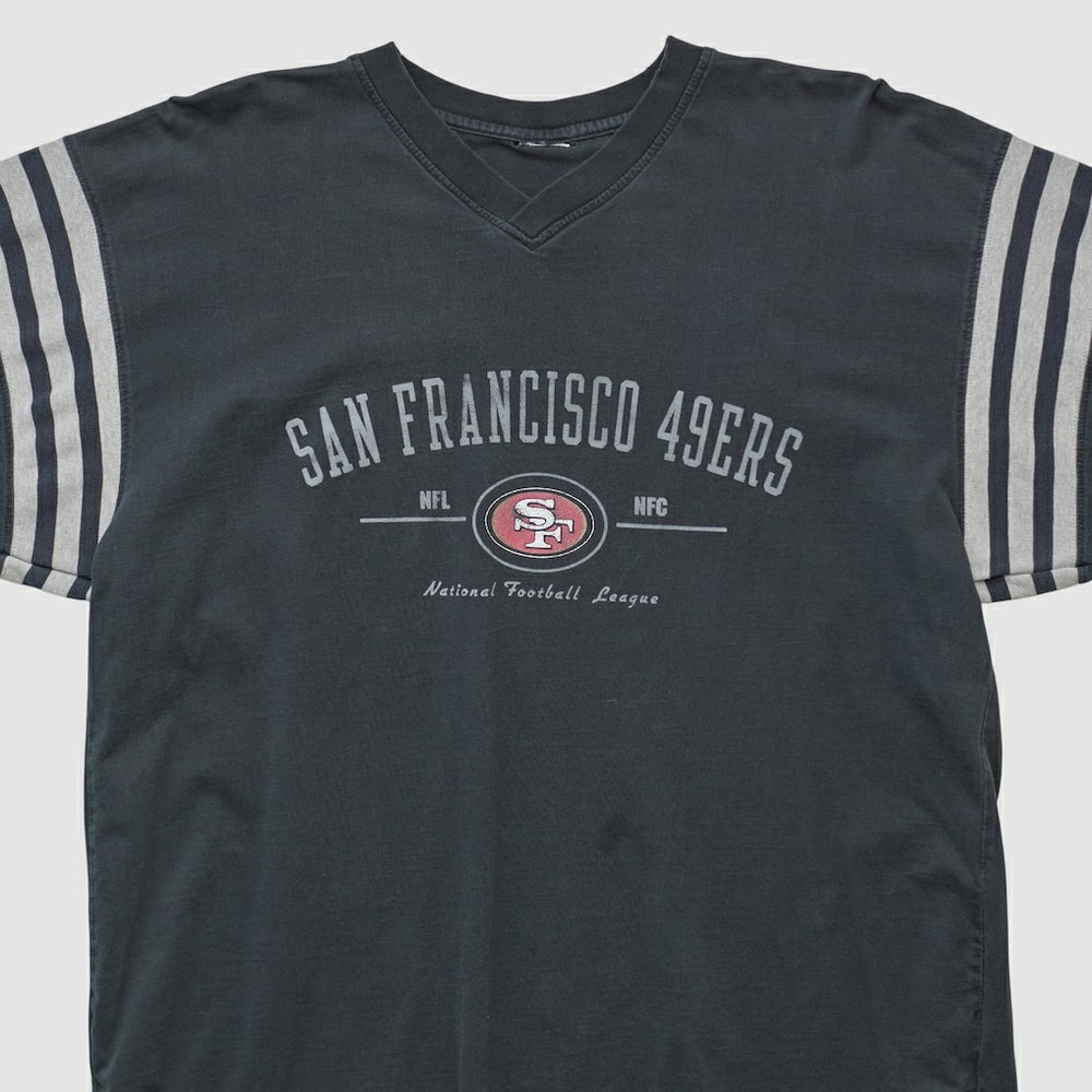 San Francisco 49ers 2000s Pullover Sweatshirt - Black Vintage discount