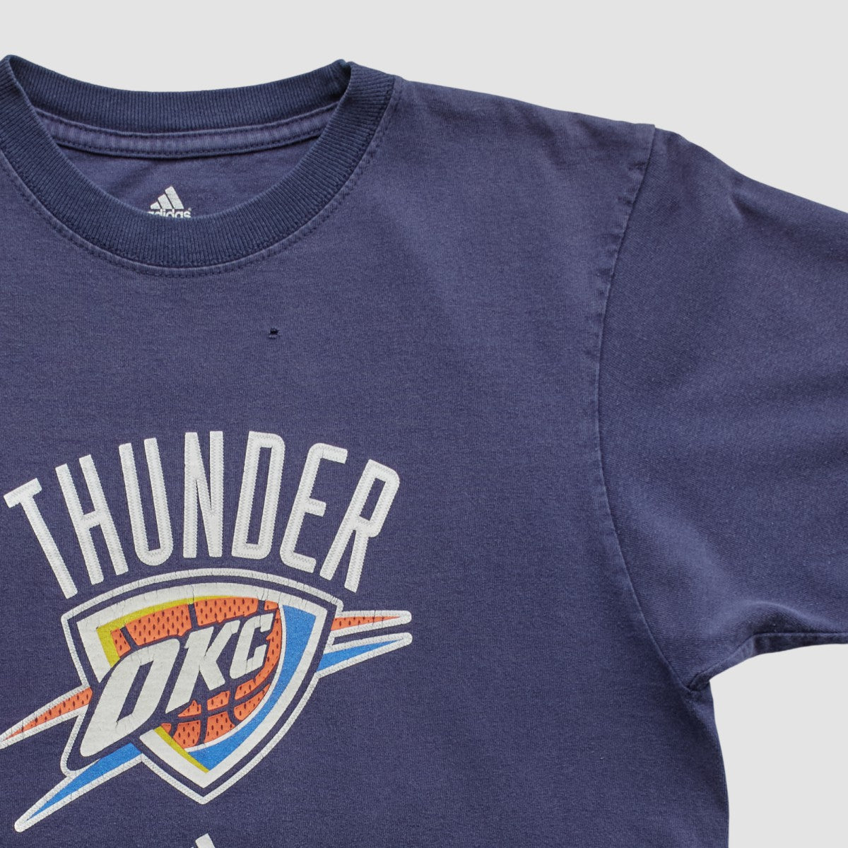 Oklahoma City Thunder 2010s T-shirt - Navy Vintage on sale