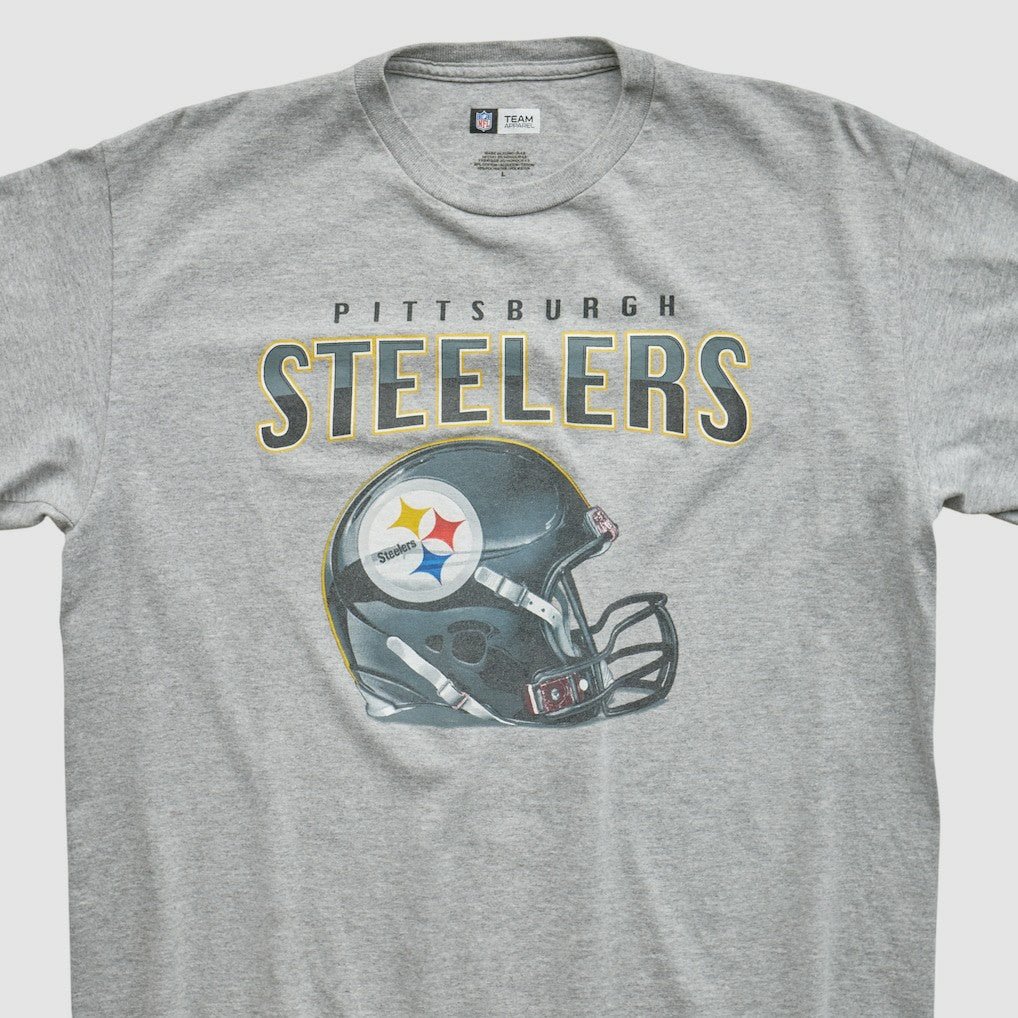 Pittsburgh Steelers NFL 2010s T-shirt - Heather Gray Vintage cheap