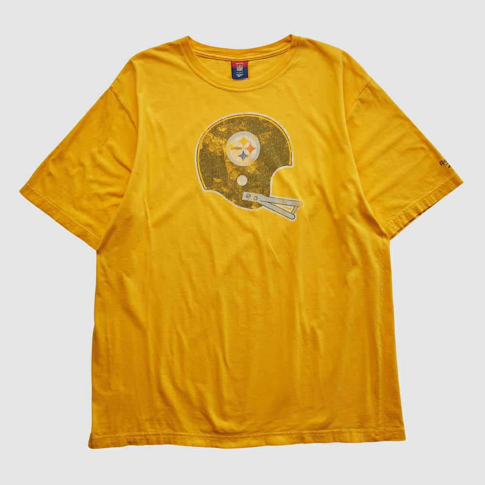 Pittsburgh Steelers Reebok 2000s T-shirt - Yellow Vintage online