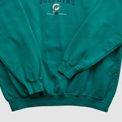 Miami Dolphins NFL 2000s Pullover Sweatshirt - Teal Vintage cheap