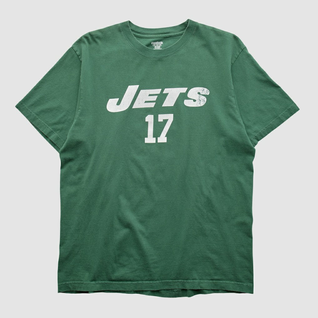 New York Jets Reebok 2000s T-shirt - Green Vintage sale
