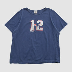 New England Patriots NFL 2000s T-shirt - Navy Vintage cheap