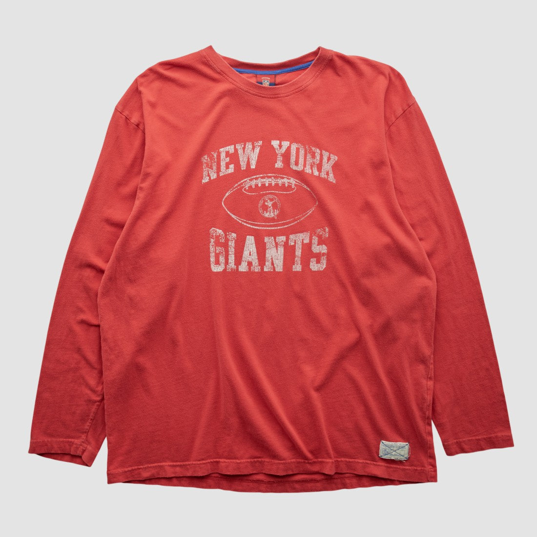 New York Giants Reebok 2000s Long Sleeve T-shirt - Red Vintage outlet