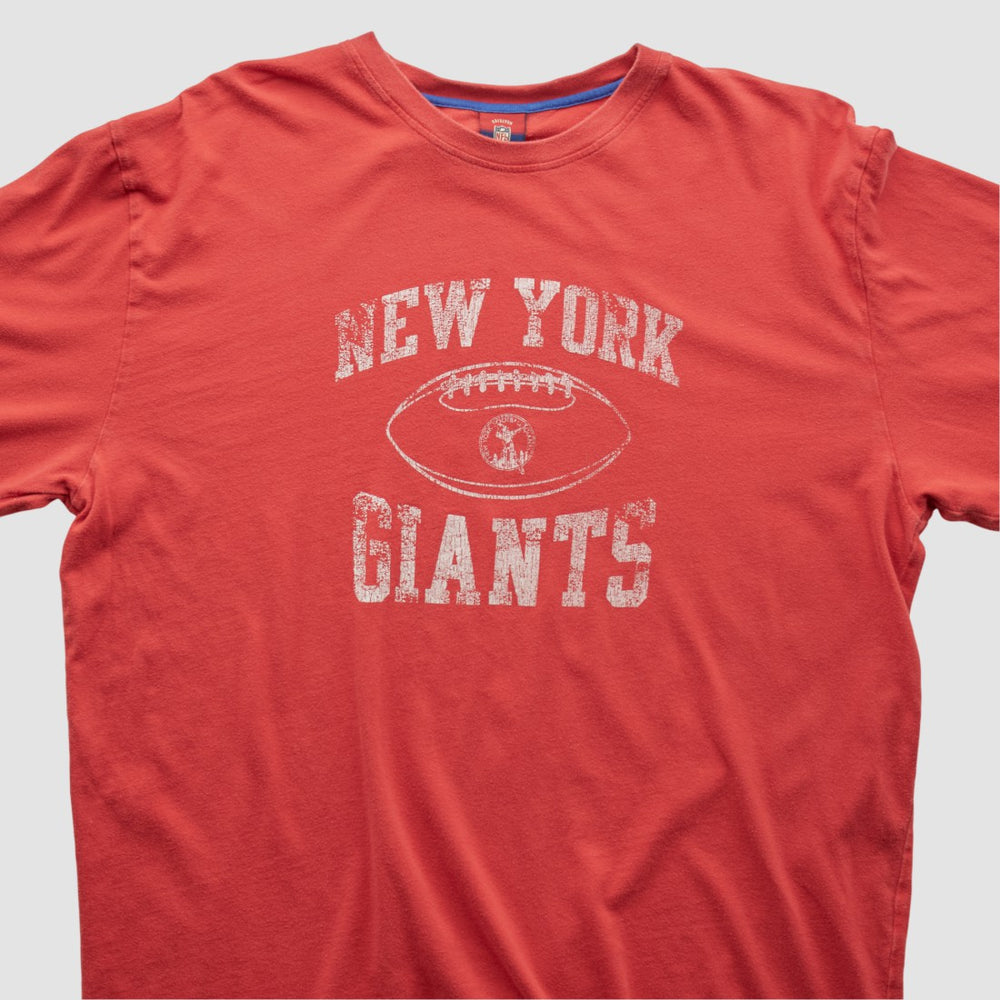 New York Giants Reebok 2000s Long Sleeve T-shirt - Red Vintage outlet