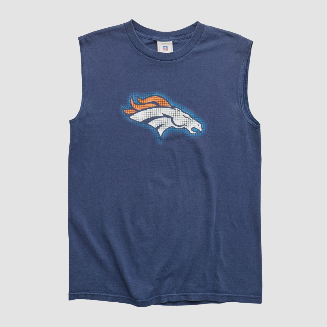 Denver Broncos NFL 2000s Tank - Navy Vintage for sale