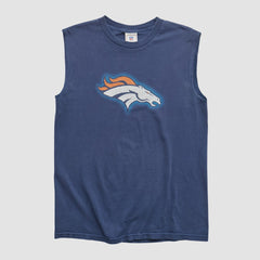 Denver Broncos NFL 2000s Tank - Navy Vintage for sale