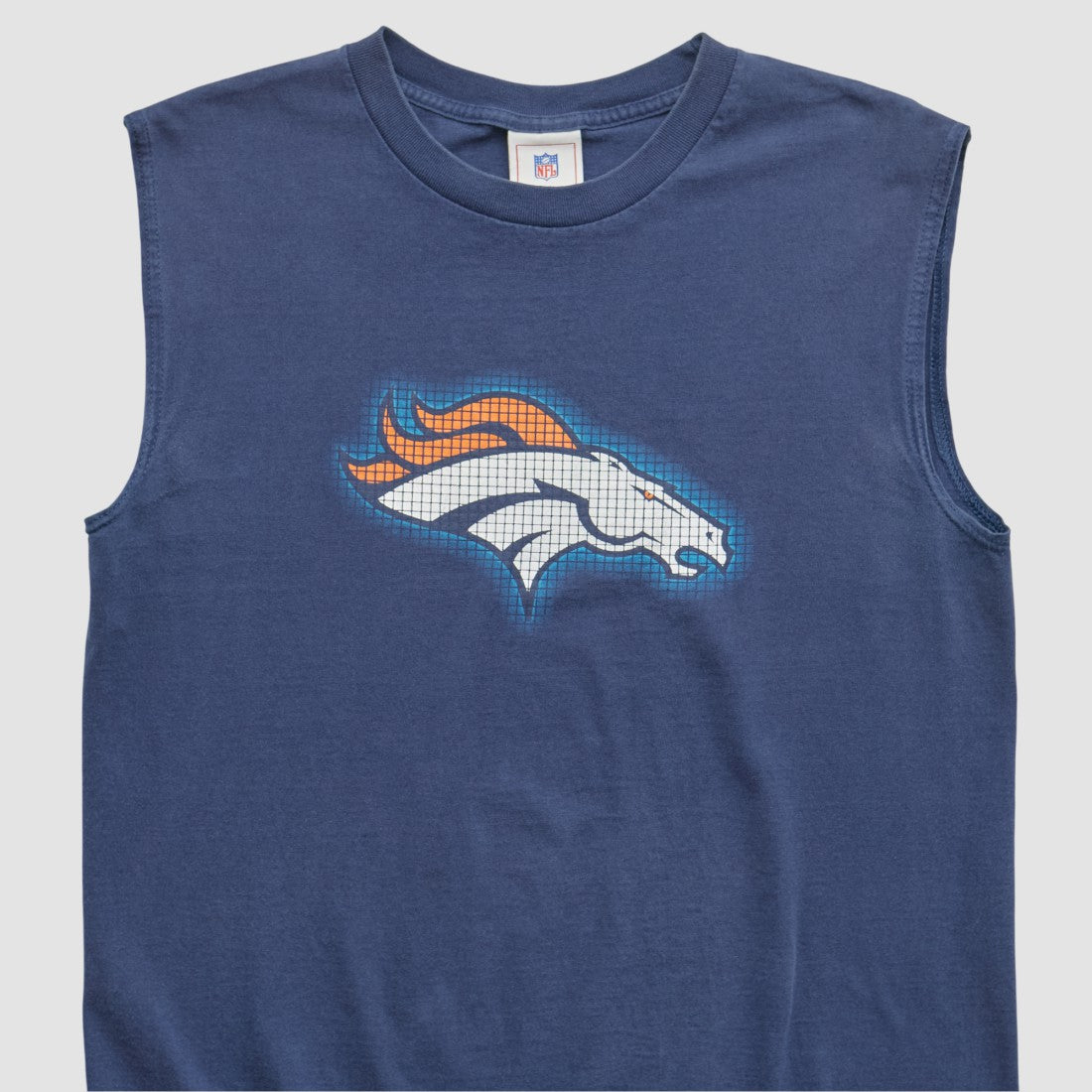 Denver Broncos NFL 2000s Tank - Navy Vintage for sale