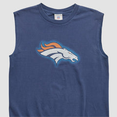 Denver Broncos NFL 2000s Tank - Navy Vintage for sale