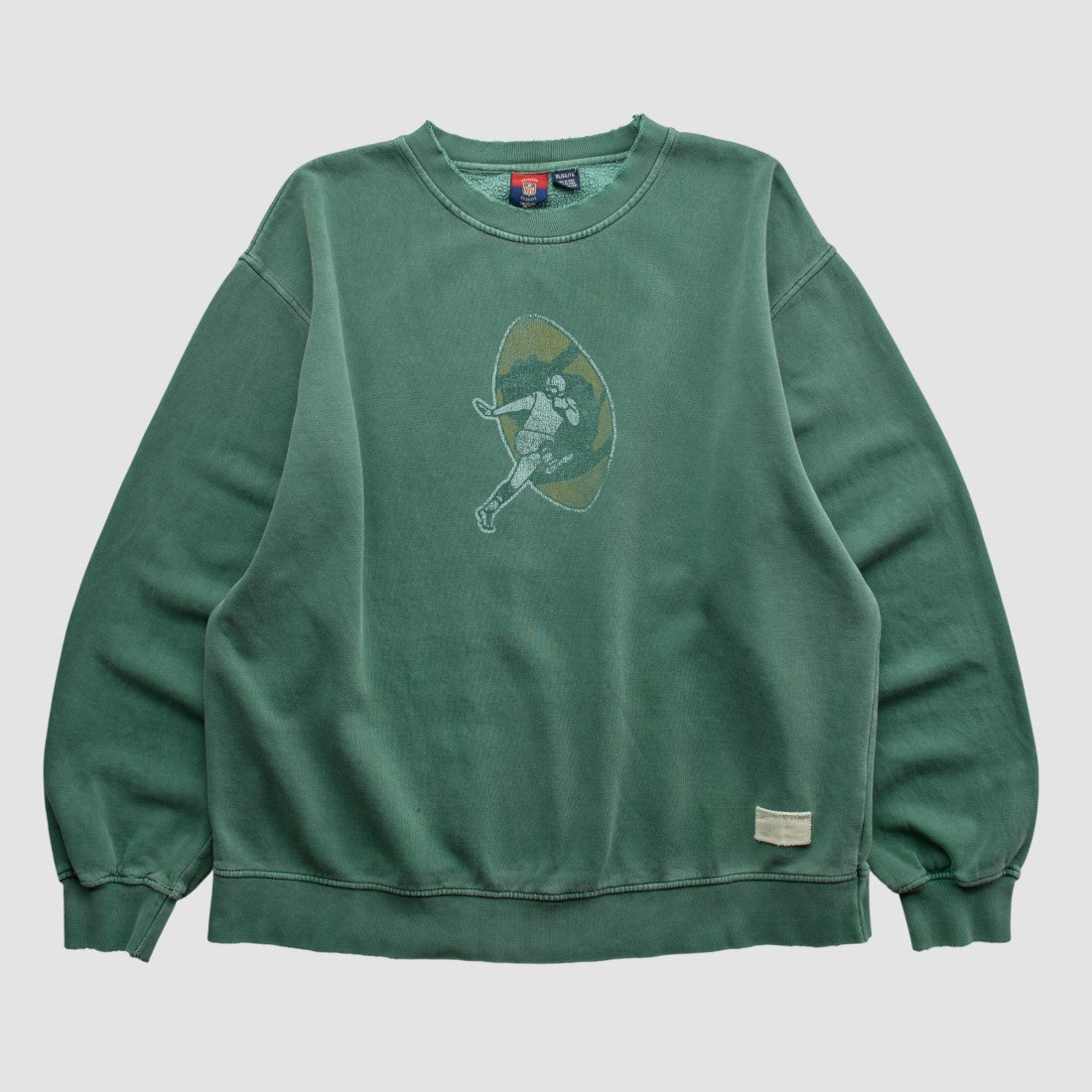 Green Bay Packers Reebok 2000s Pullover Sweatshirt - Green Vintage sale