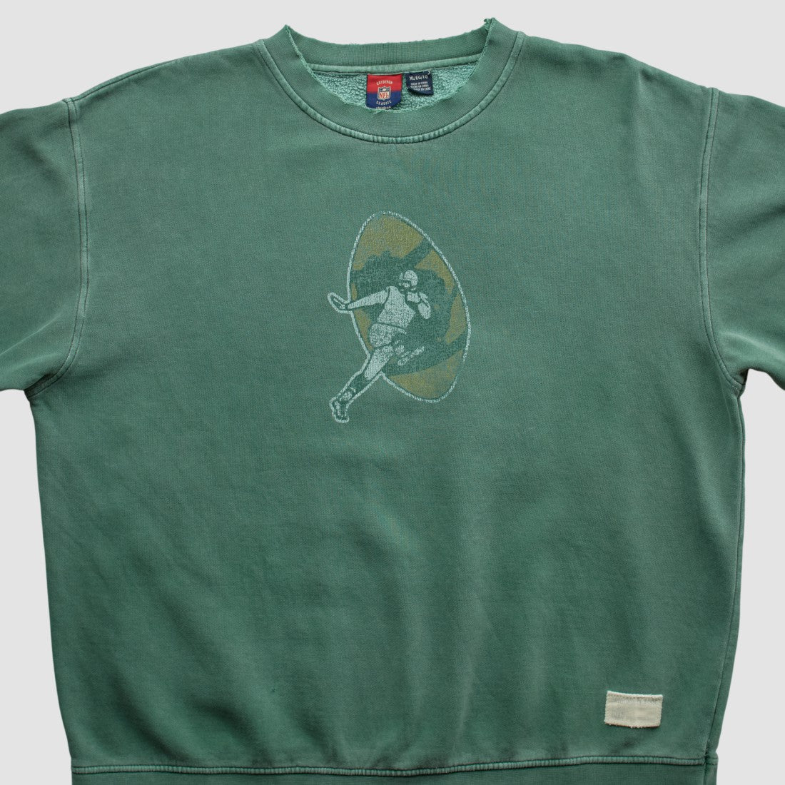 Green Bay Packers Reebok 2000s Pullover Sweatshirt - Green Vintage sale