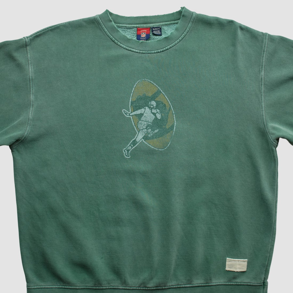 Green Bay Packers Reebok 2000s Pullover Sweatshirt - Green Vintage sale