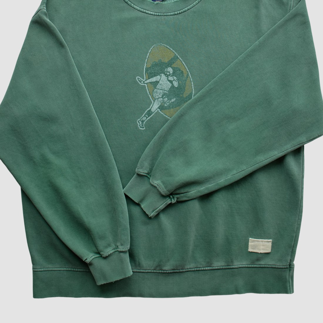 Green Bay Packers Reebok 2000s Pullover Sweatshirt - Green Vintage sale