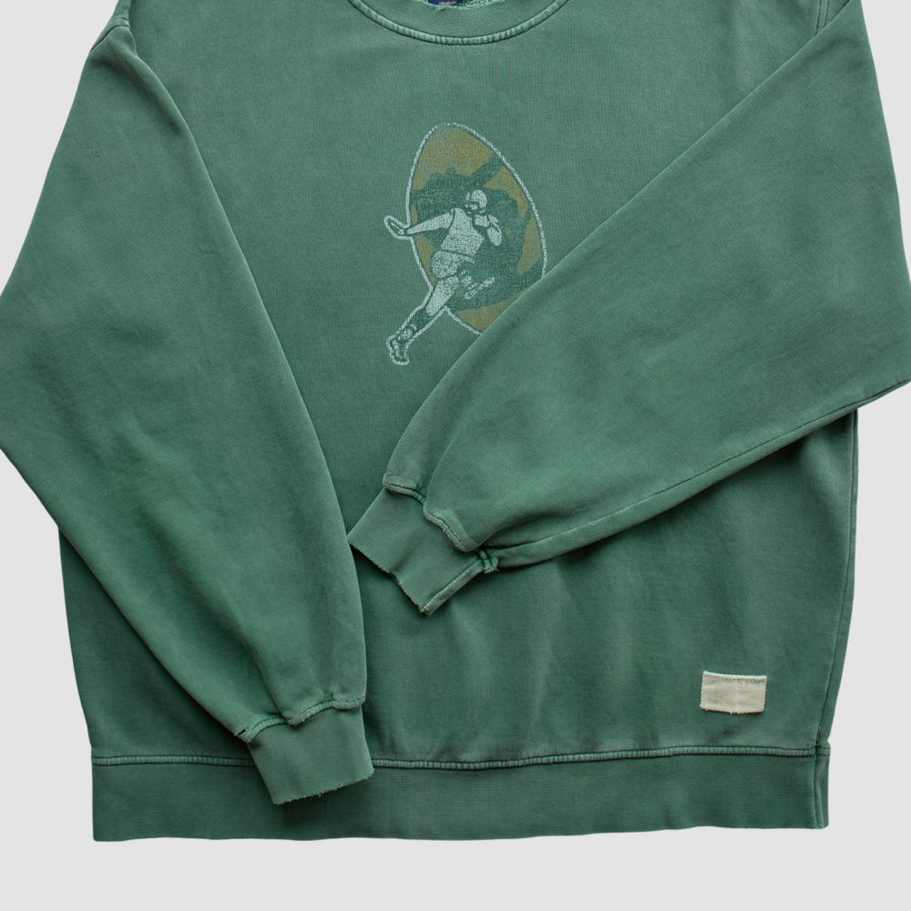 Green Bay Packers Reebok 2000s Pullover Sweatshirt - Green Vintage sale