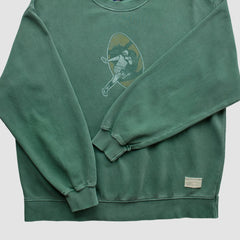 Green Bay Packers Reebok 2000s Pullover Sweatshirt - Green Vintage sale