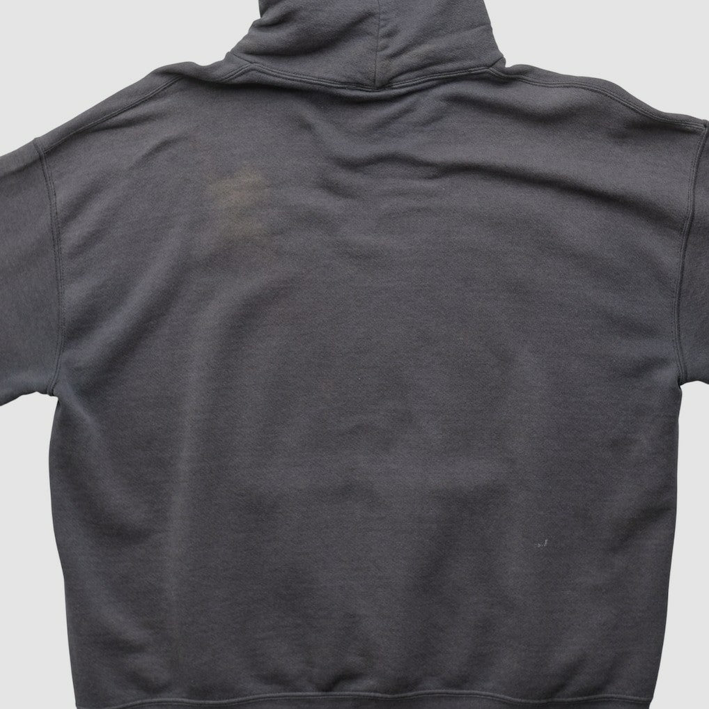 New Orleans Saints NFL 2009 Hooded Pullover Sweatshirt - Charcoal Vintage outlet